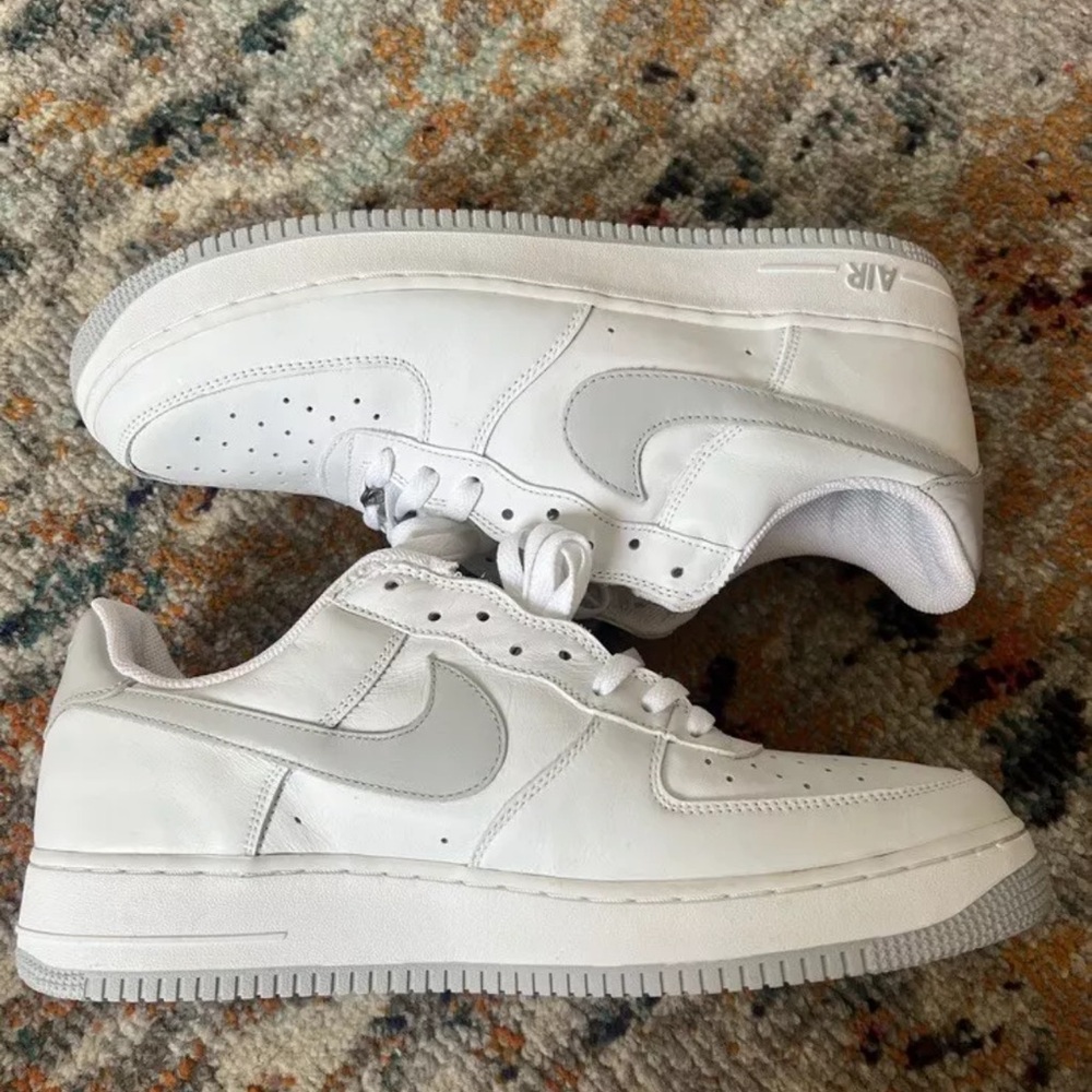 Nike Air Force 1 Low White Gray Size 14 NEW